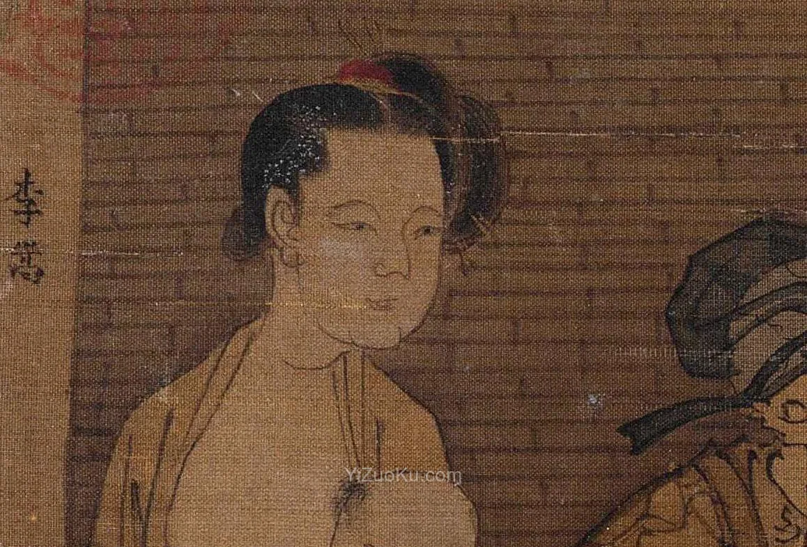 李嵩《骷髅幻戏图》高清大图局部 (1)